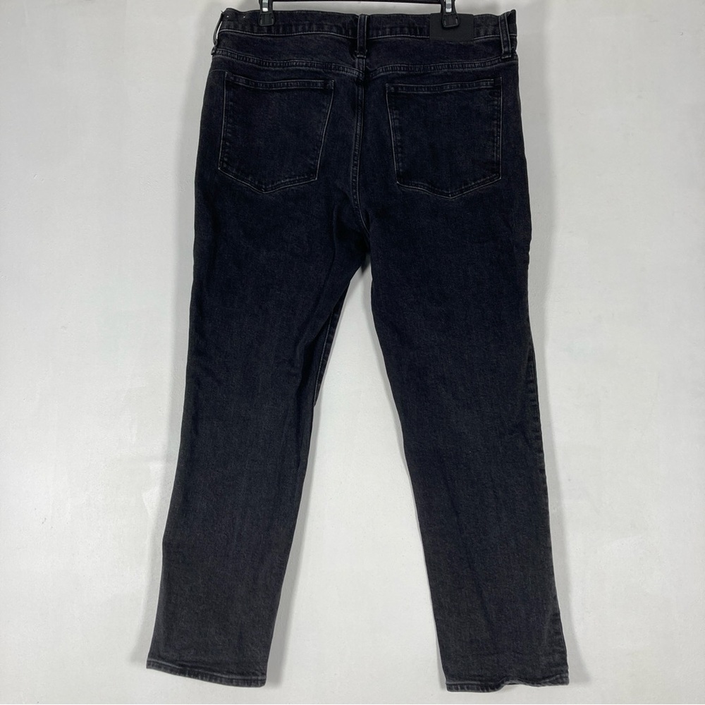 Madewell Tomboy Straight Jeans High Rise Denim Washed Black Women's Size 32 - Picture 2 of 15